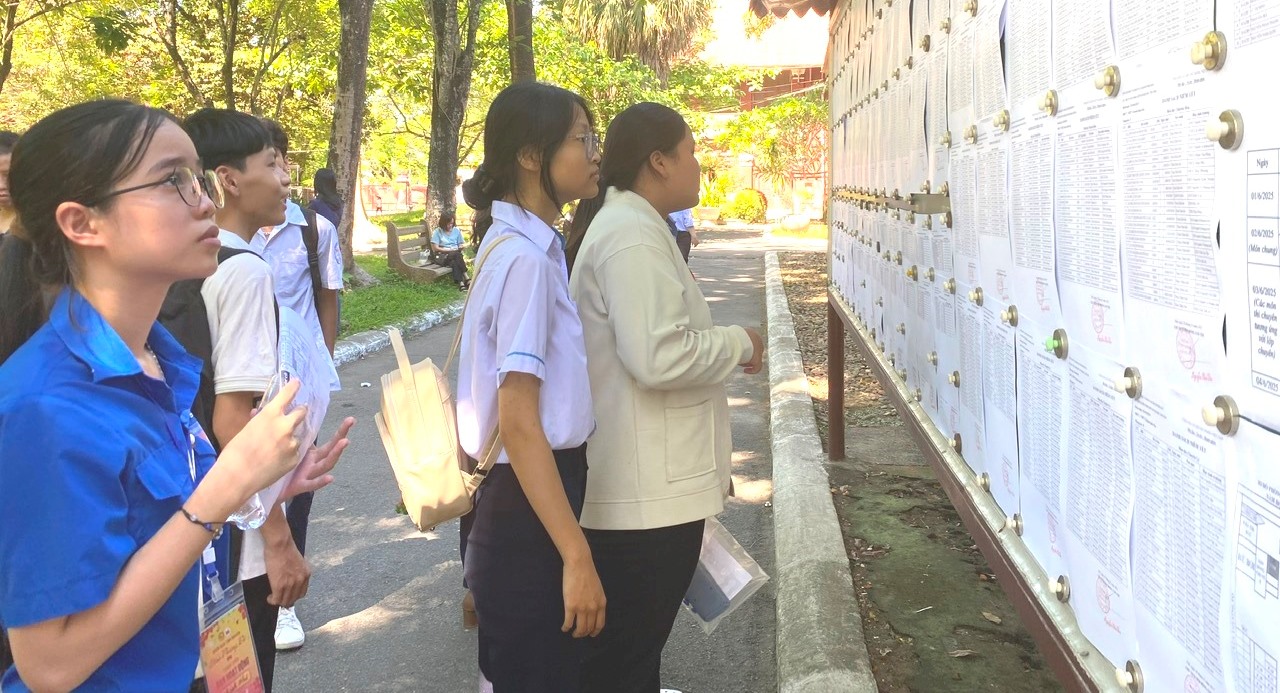 Hơn 12 000 thí sinh làm thủ tục dự thi vào lớp 10