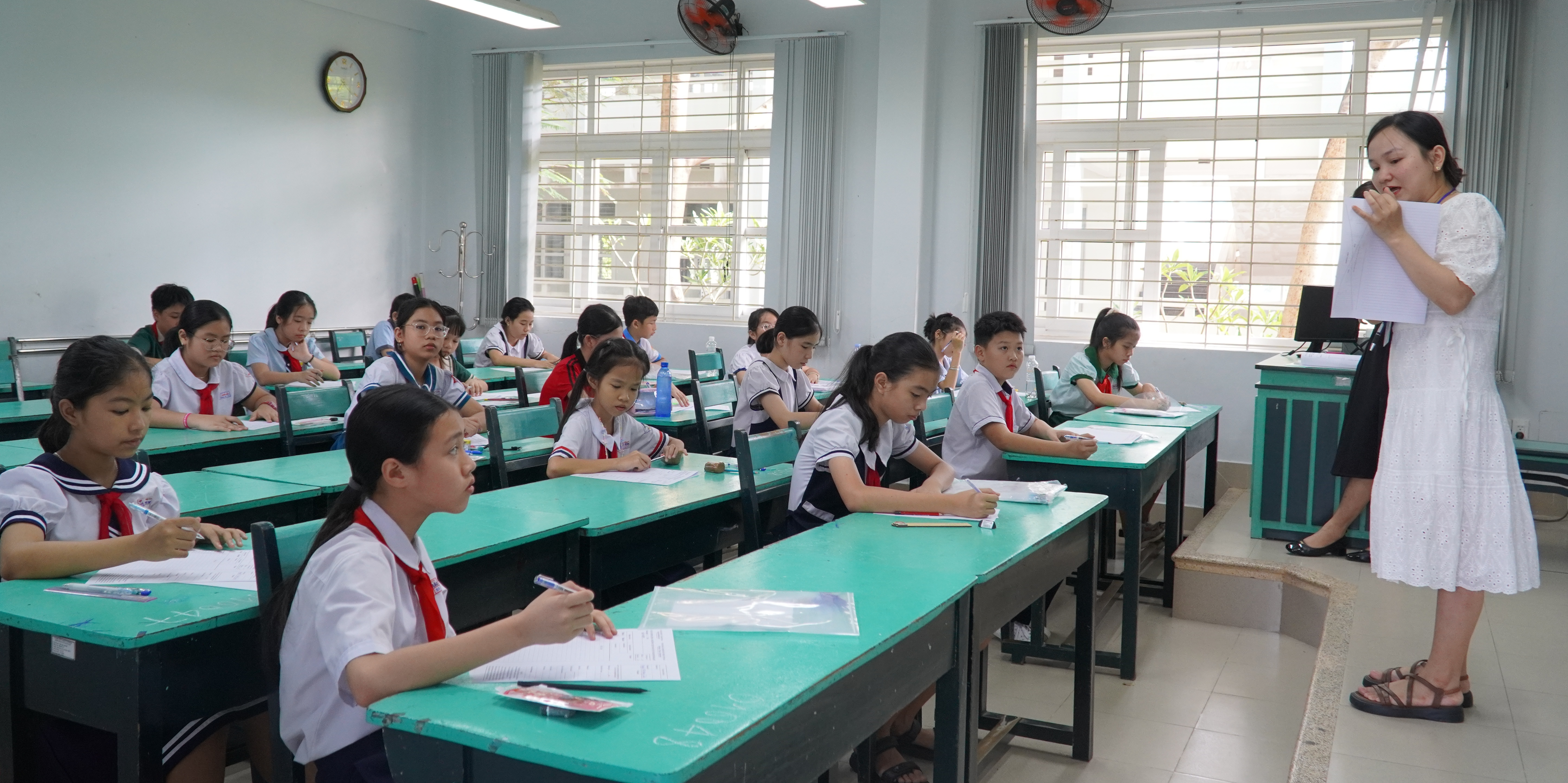 Tổ chức đánh giá năng lực vào Trường THCS Nguyễn Tri Phương