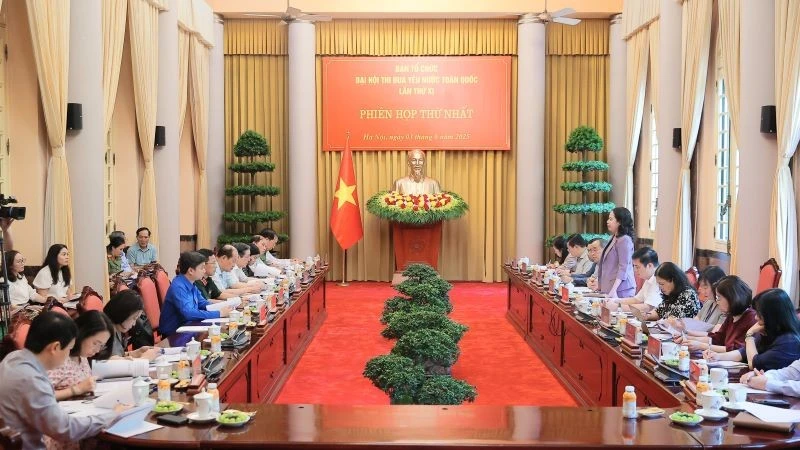 Phiên họp thứ nhất của Ban Tổ chức Đại hội Thi đua yêu nước toàn quốc lần thứ XI