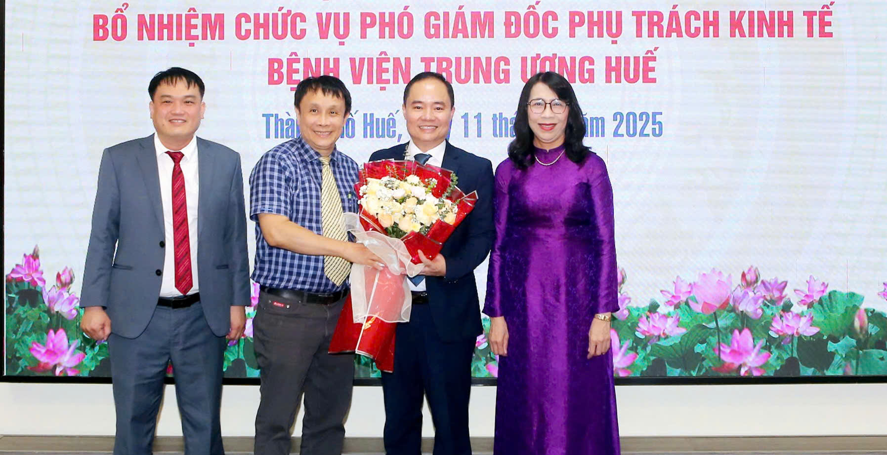 BSCKII Phạm Như Vĩnh Tuyên giữ chức vụ Phó Giám đốc phụ trách kinh tế Bệnh viện Trung ương Huế