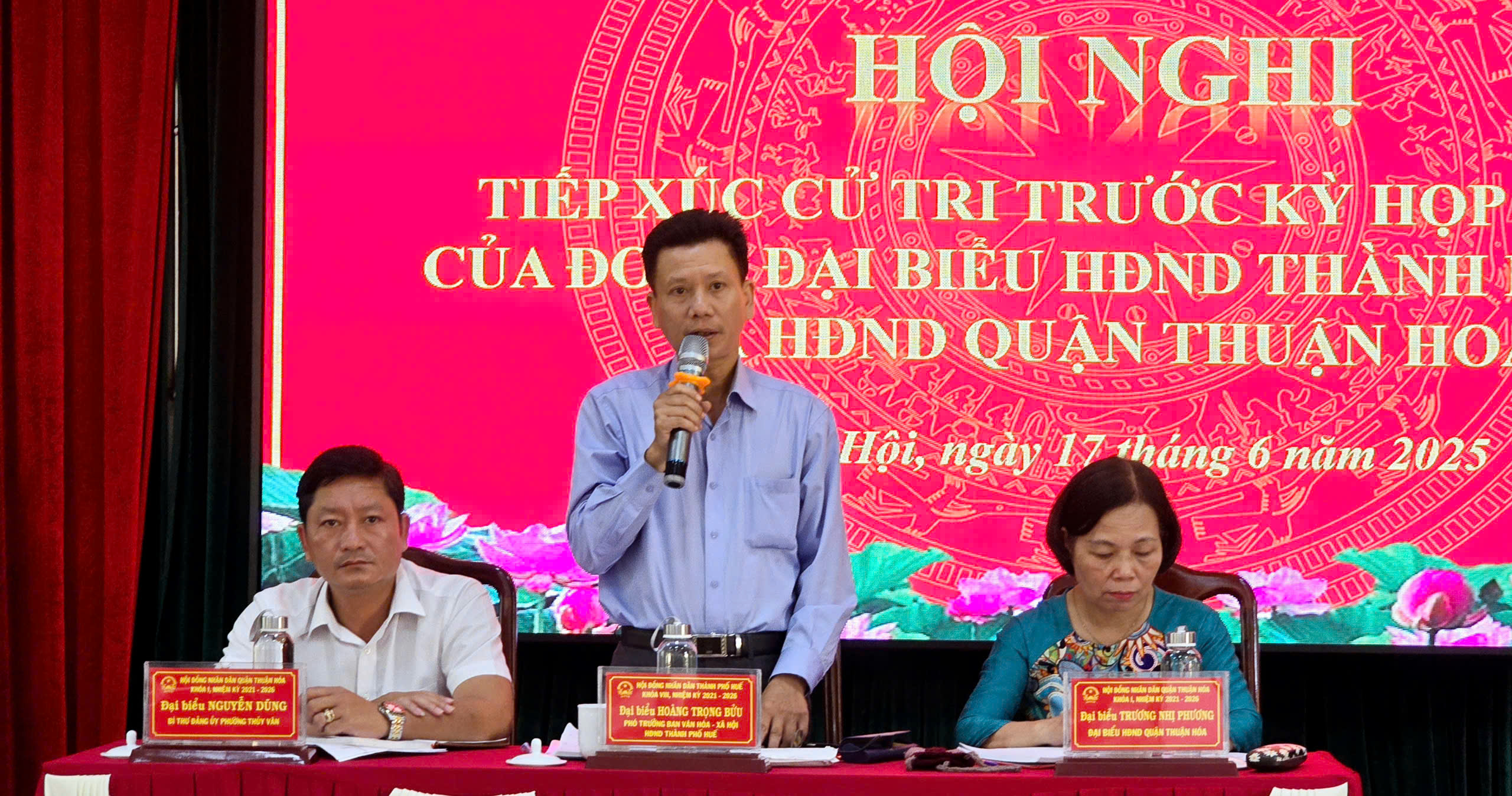 Cử tri quận Thuận Hóa kiến nghị nhiều vấn đề về hạ tầng dân sinh