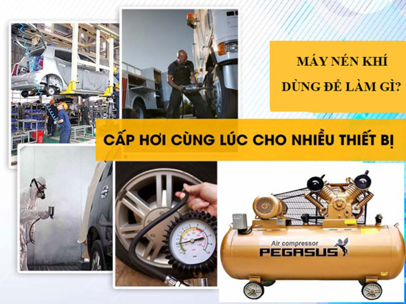 Hướng dẫn lắp đặt máy nén khí mini tại nhà đơn giản, chi tiết nhất