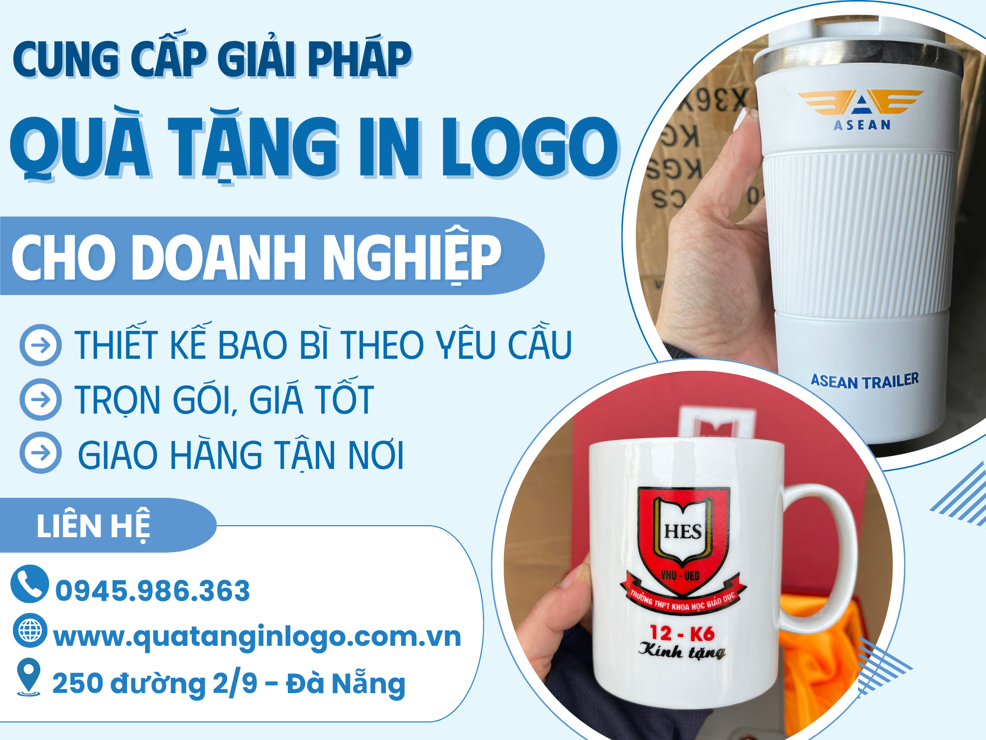 Quà tặng in logo - Giải pháp quà tặng doanh nghiệp toàn diện, nâng tầm thương hiệu