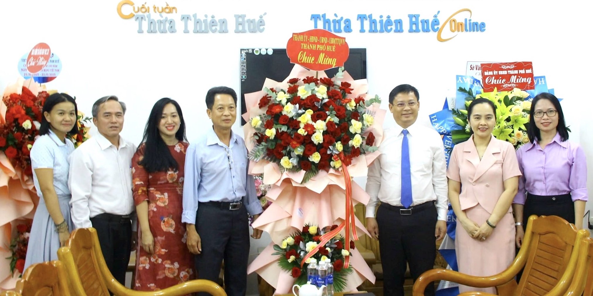 Lãnh đạo thành phố chúc mừng các cơ quan báo chí nhân kỷ niệm 100 năm Ngày Báo chí Cách mạng Việt Nam