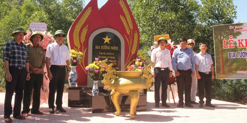 Khánh thành Bia tưởng niệm sông Hai Nhánh