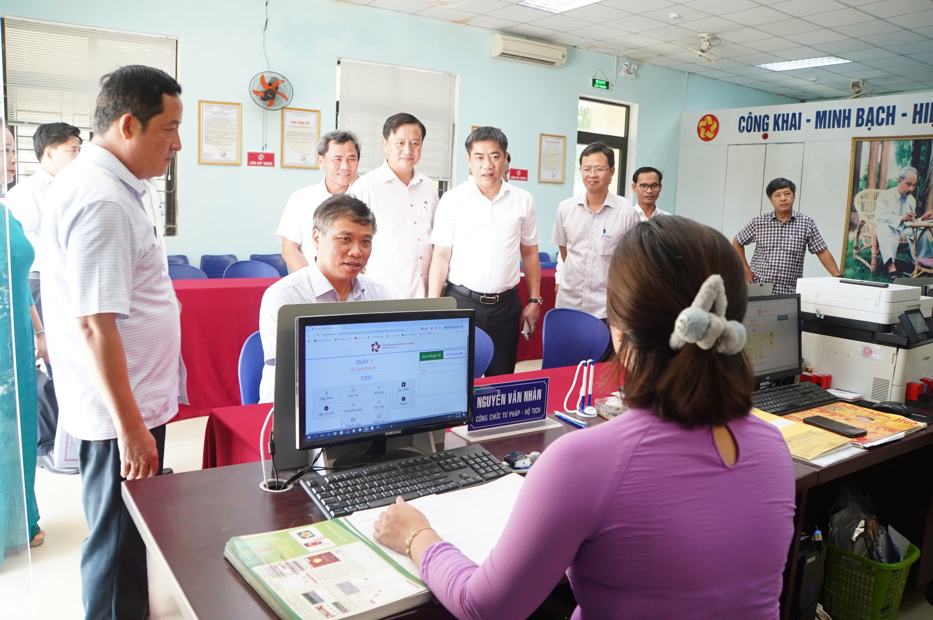 Phường Mỹ Thượng tổ chức vận hành thí điểm thử nghiệm mô hình mới