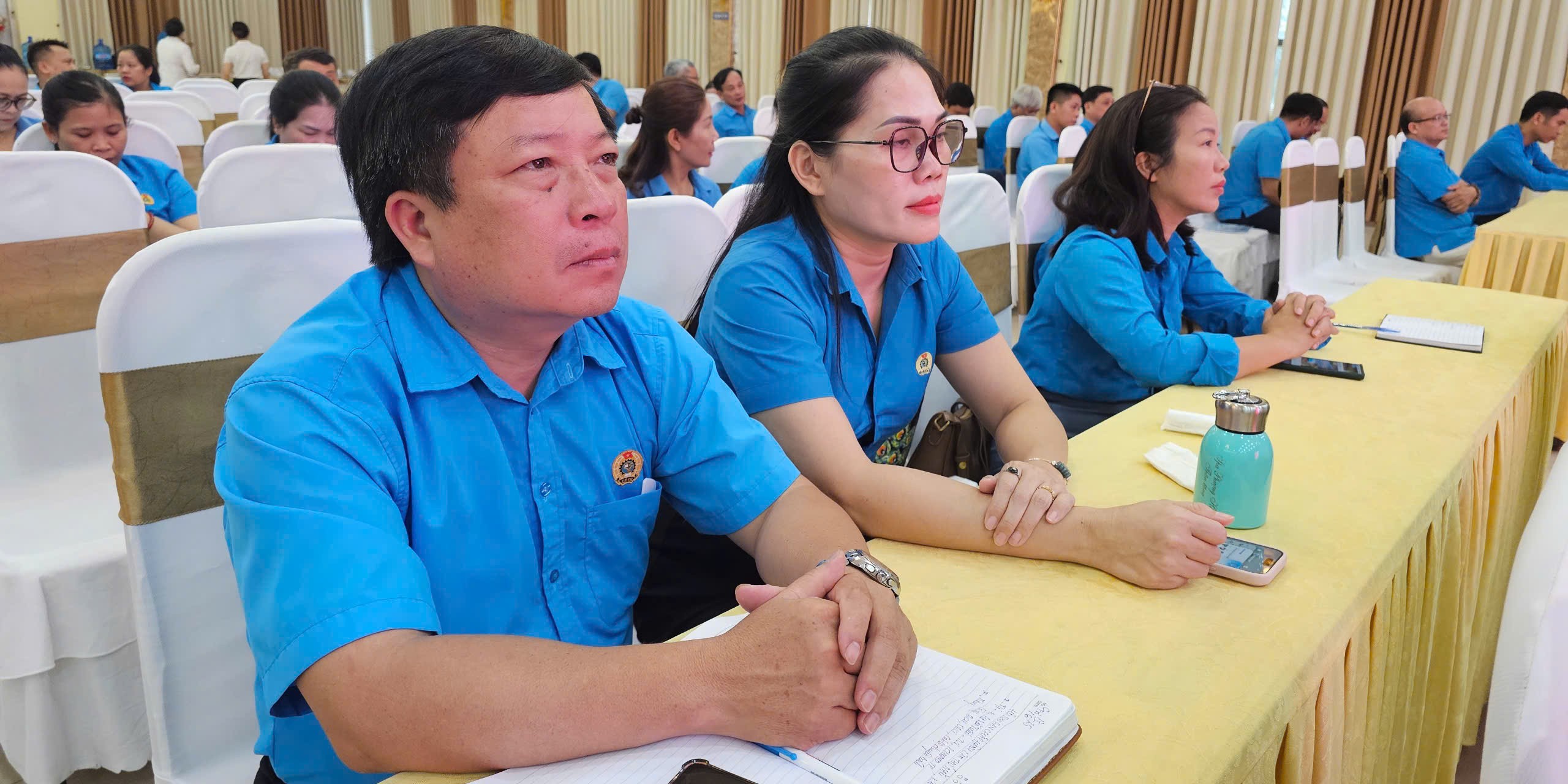 Đổi mới tổ chức, chăm lo thiết thực cho người lao động