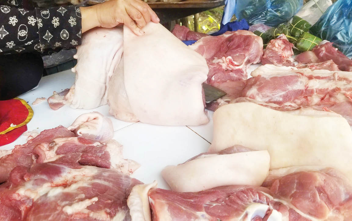 Sức mua thịt lợn giảm nhẹ