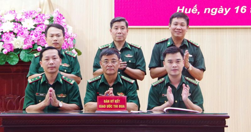 Bộ đội Biên phòng TP Huế Phát động phong trào thi đua đổi mới sáng tạo, chuyển đổi số