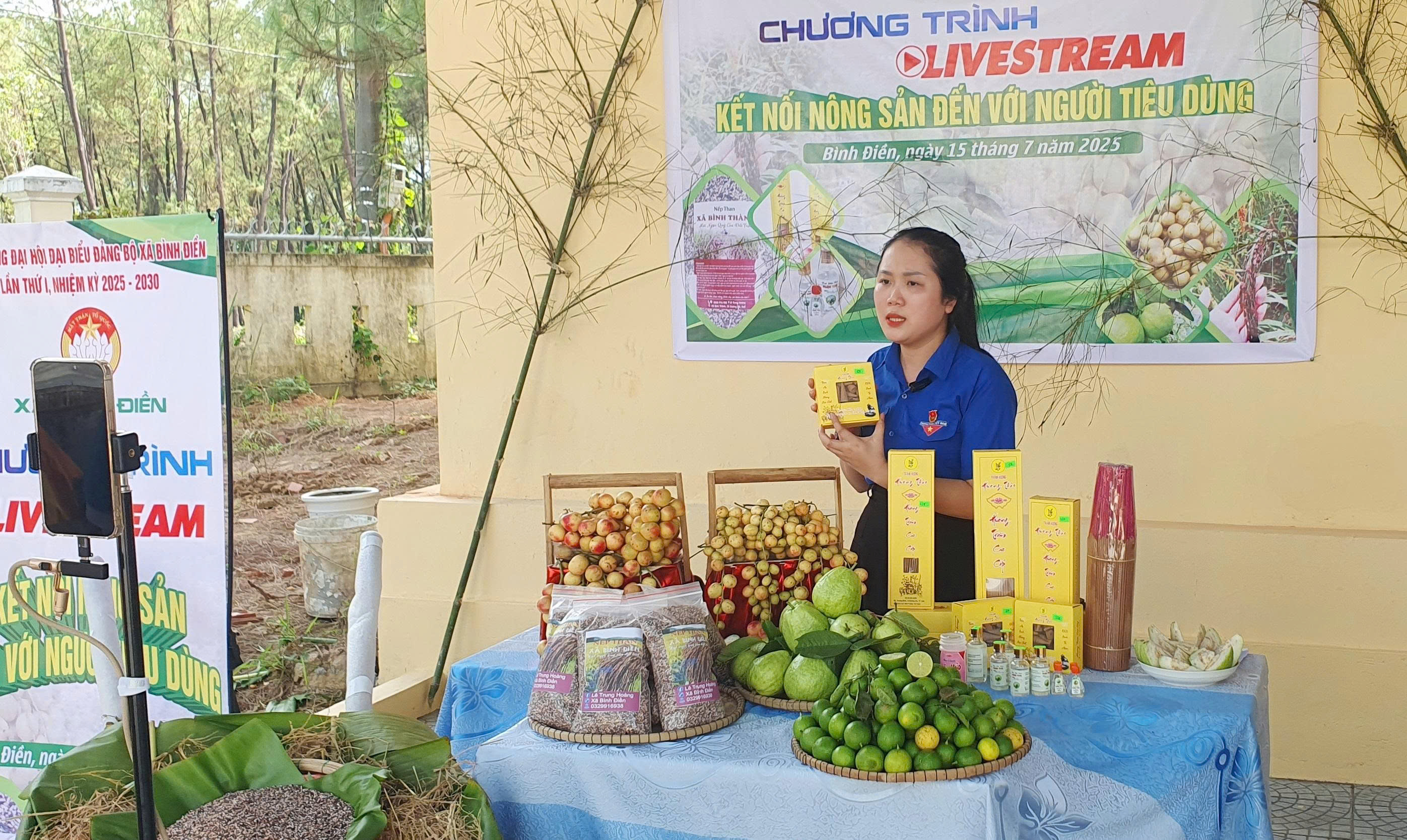 Mở rộng thị trường tiêu thụ nông sản từ livestream