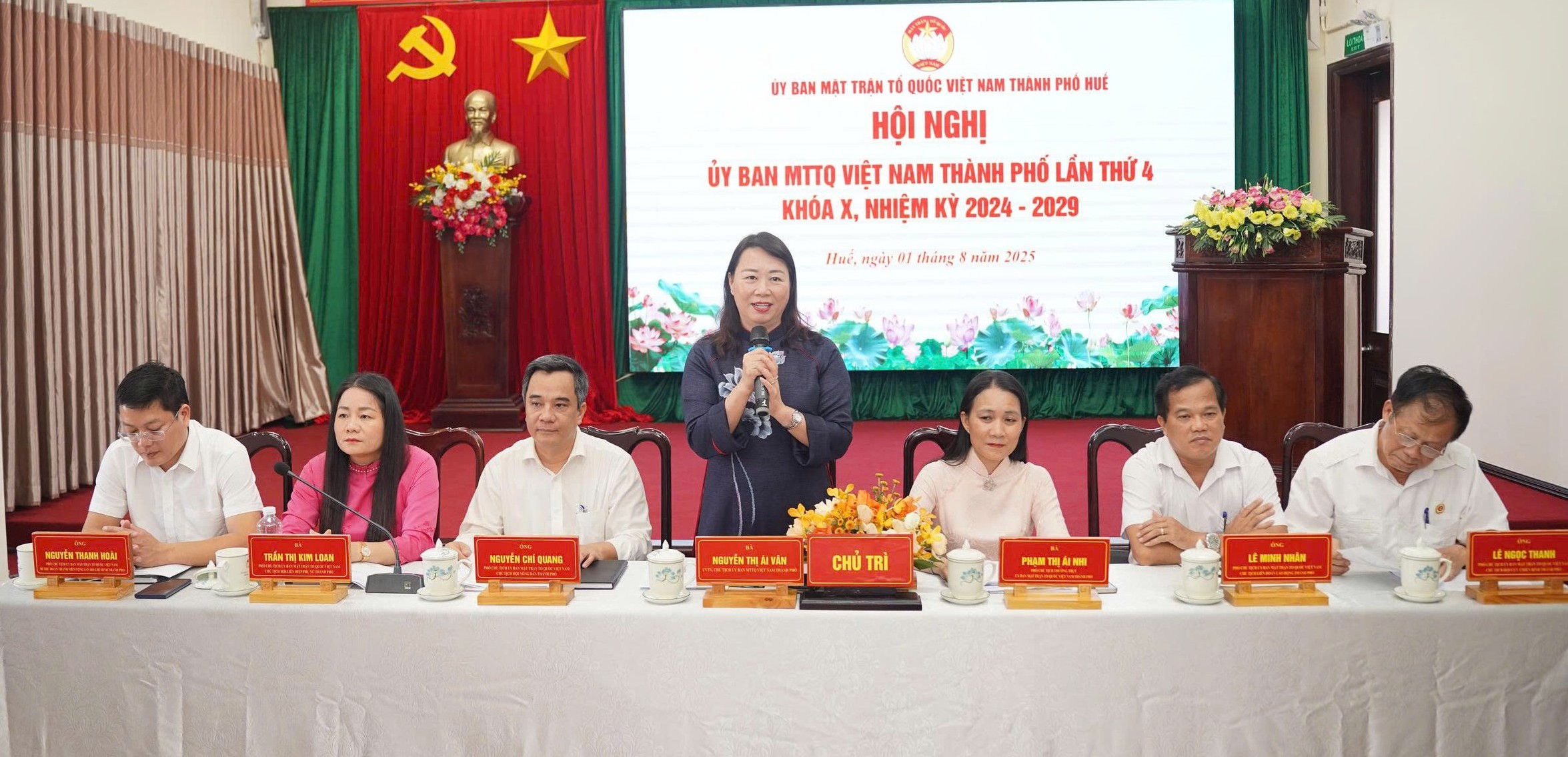 Mặt trận các cấp cần thể hiện vai trò dẫn dắt, giữ vững khối đại đoàn kết toàn dân