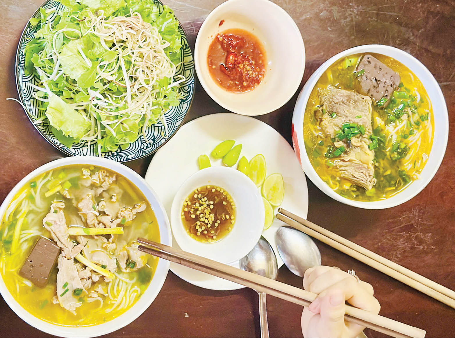 Khi bún bò Huế chỉ có… bò