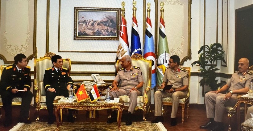 Việt Nam và Ai Cập thúc đẩy hợp tác quốc phòng