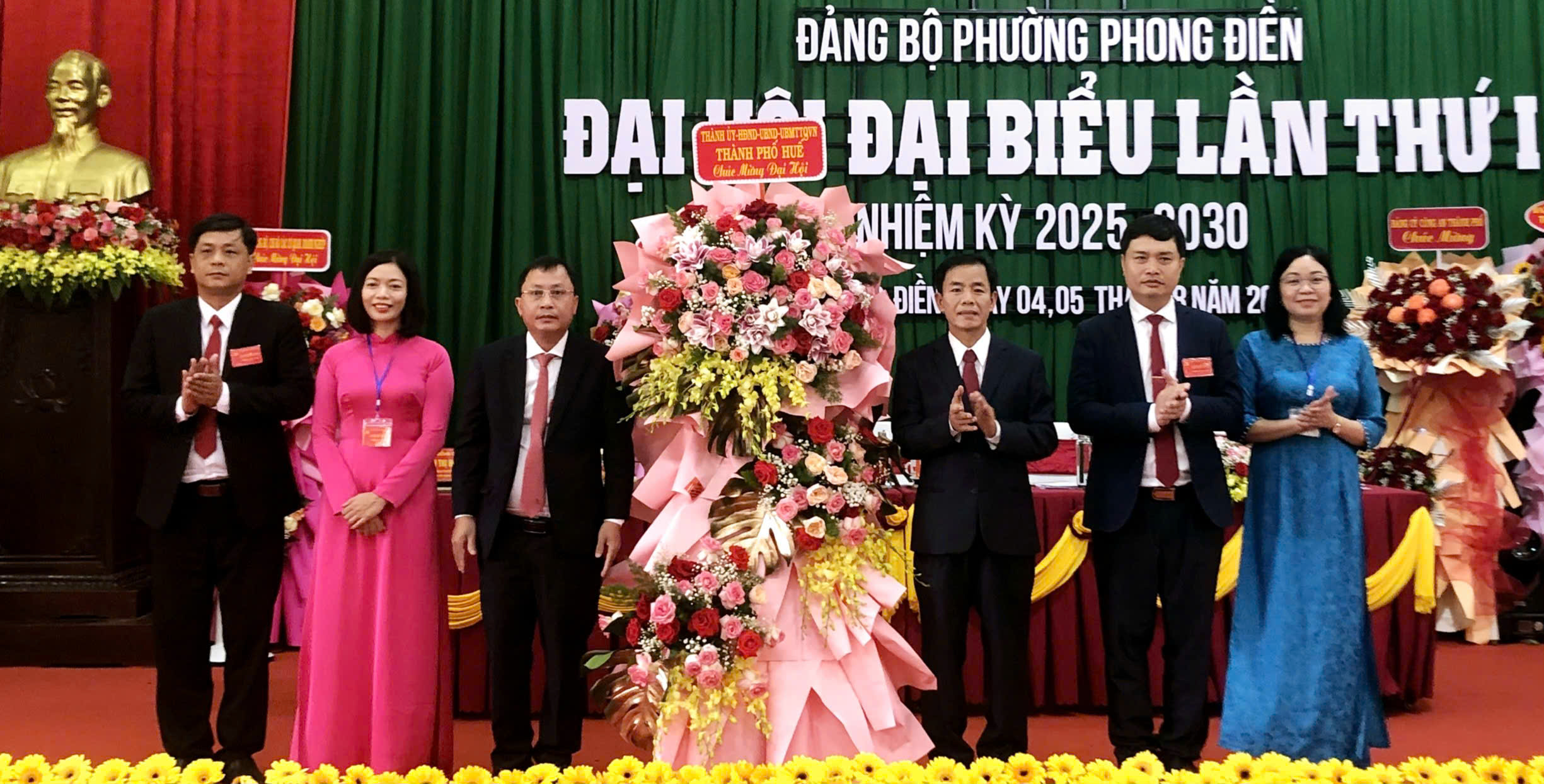 Phong Điền, A Lưới 2 và Vỹ Dạ tổ chức Đại hội đại biểu Đảng bộ nhiệm kỳ 2025 - 2030