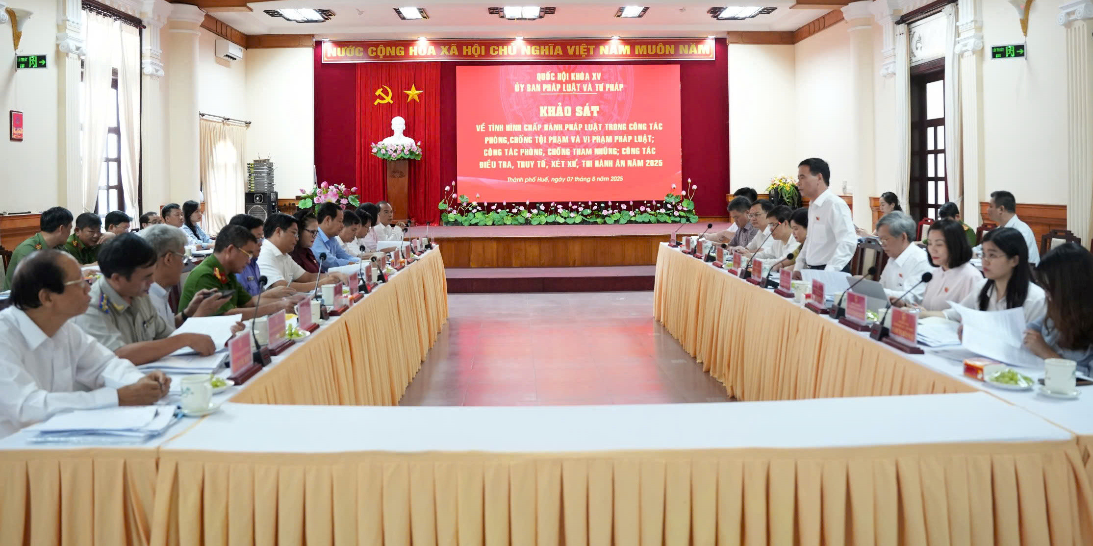 Huế giảm mạnh tội phạm, kiến nghị hoàn thiện pháp luật tư pháp