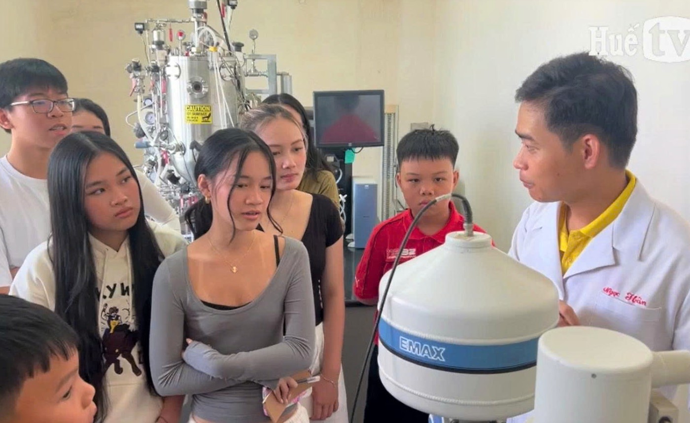 Trải nghiệm nghiên cứu, mở cửa tương lai