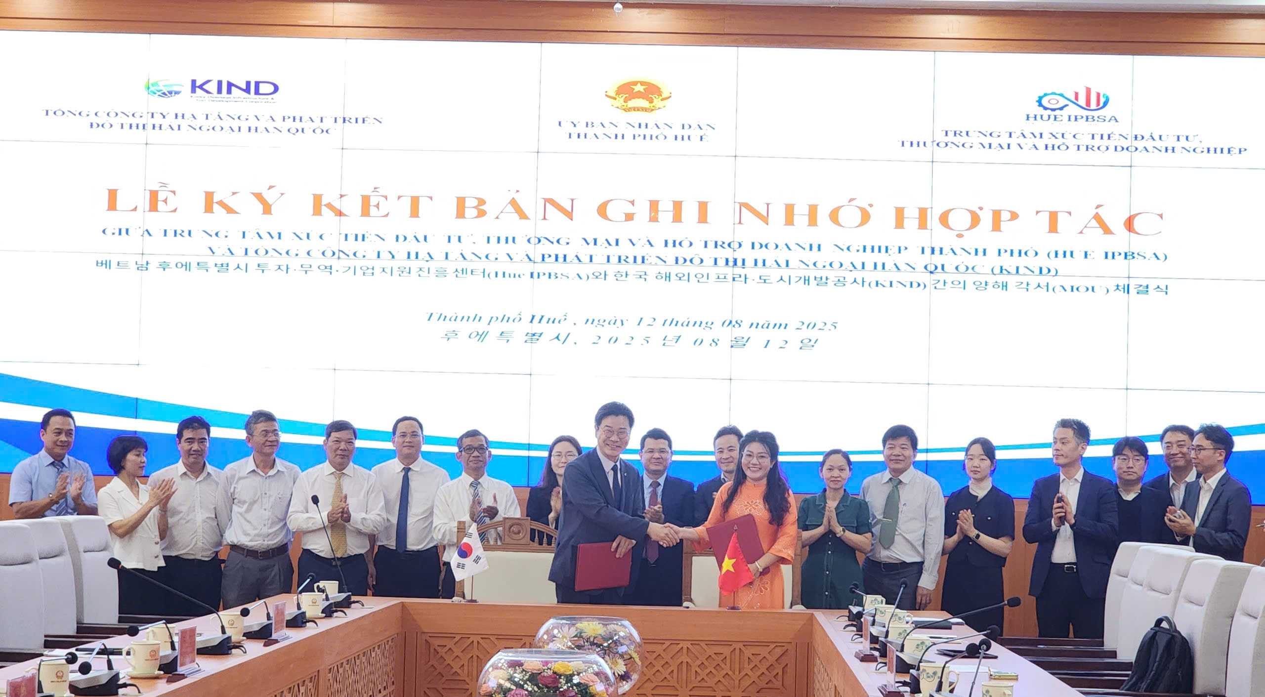 Ký kết hợp tác đầu tư với doanh nghiệp Hàn Quốc