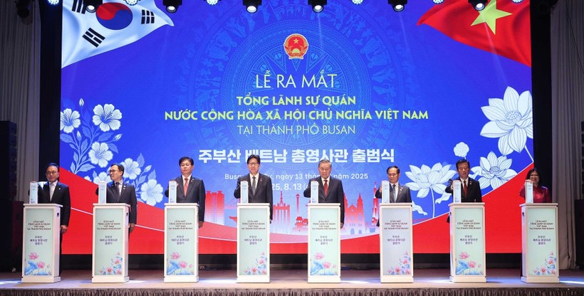 Tổng Bí thư Tô Lâm dự Lễ ra mắt Tổng lãnh sự quán Việt Nam tại Busan