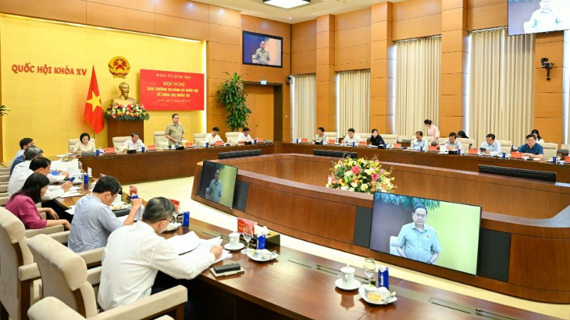 Chủ tịch Quốc hội Trần Thanh Mẫn chủ trì Hội nghị Ban Thường vụ Đảng ủy Quốc hội