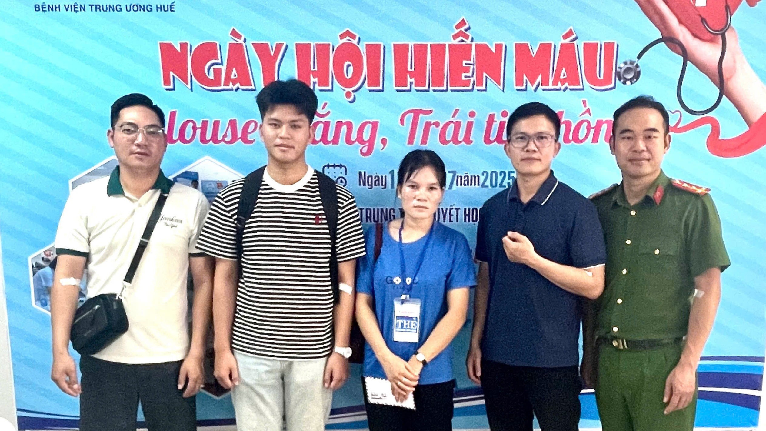 Kịp thời vận động hiến máu cứu người dân gặp nạn