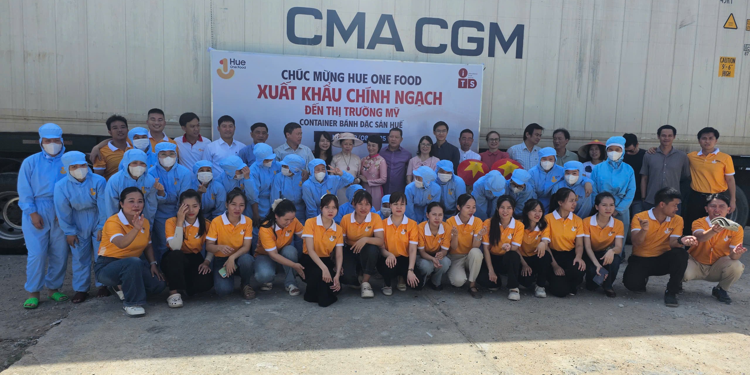 Xuất khẩu chính ngạch lô bánh đặc sản Huế đầu tiên sang thị trường Hoa Kỳ