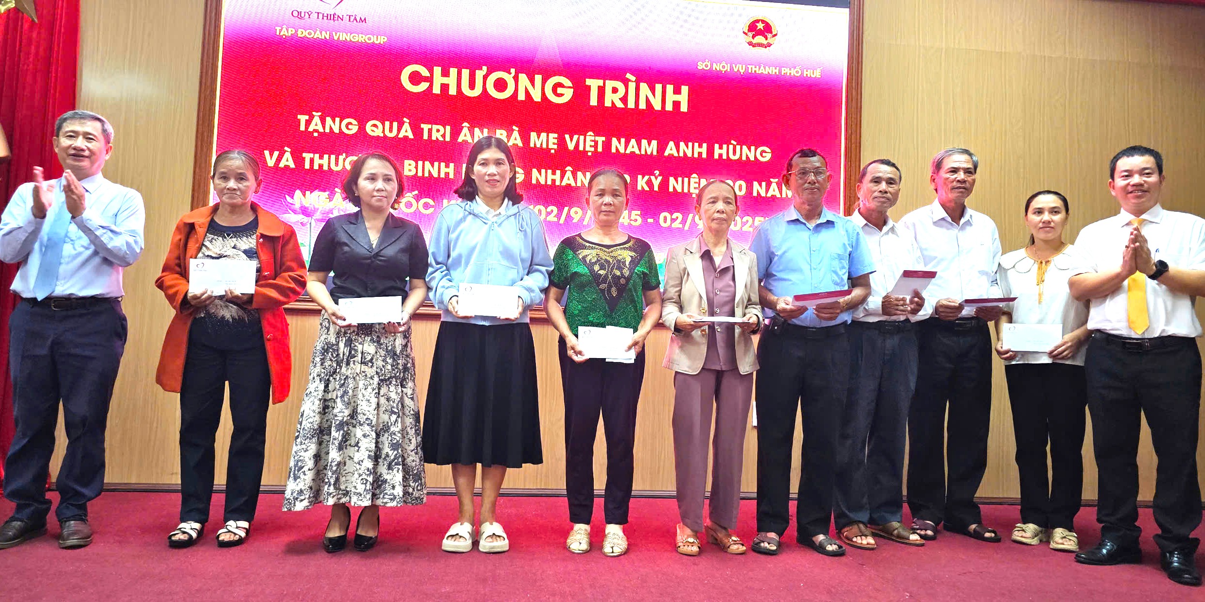 Tri ân Mẹ Việt Nam Anh hùng và thương binh nặng nhân kỷ niệm 80 năm Quốc khánh