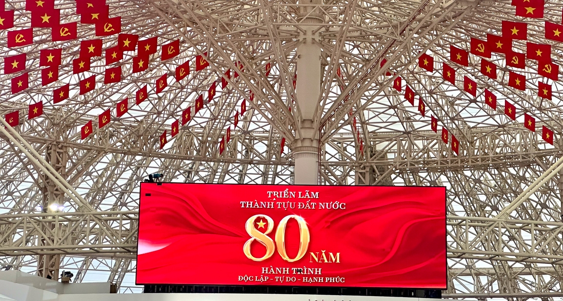 Khai mạc Triển lãm thành tựu đất nước 80 năm hành trình Độc lập - Tự do - Hạnh phúc
