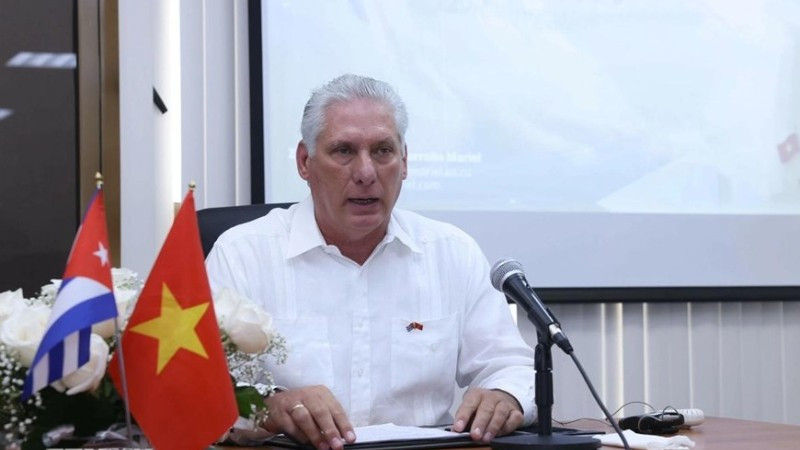 Chủ tịch nước Cộng hòa Cuba Miguel Diaz-Canel Bermudez và Phu nhân sẽ thăm cấp Nhà nước tới Việt Nam
