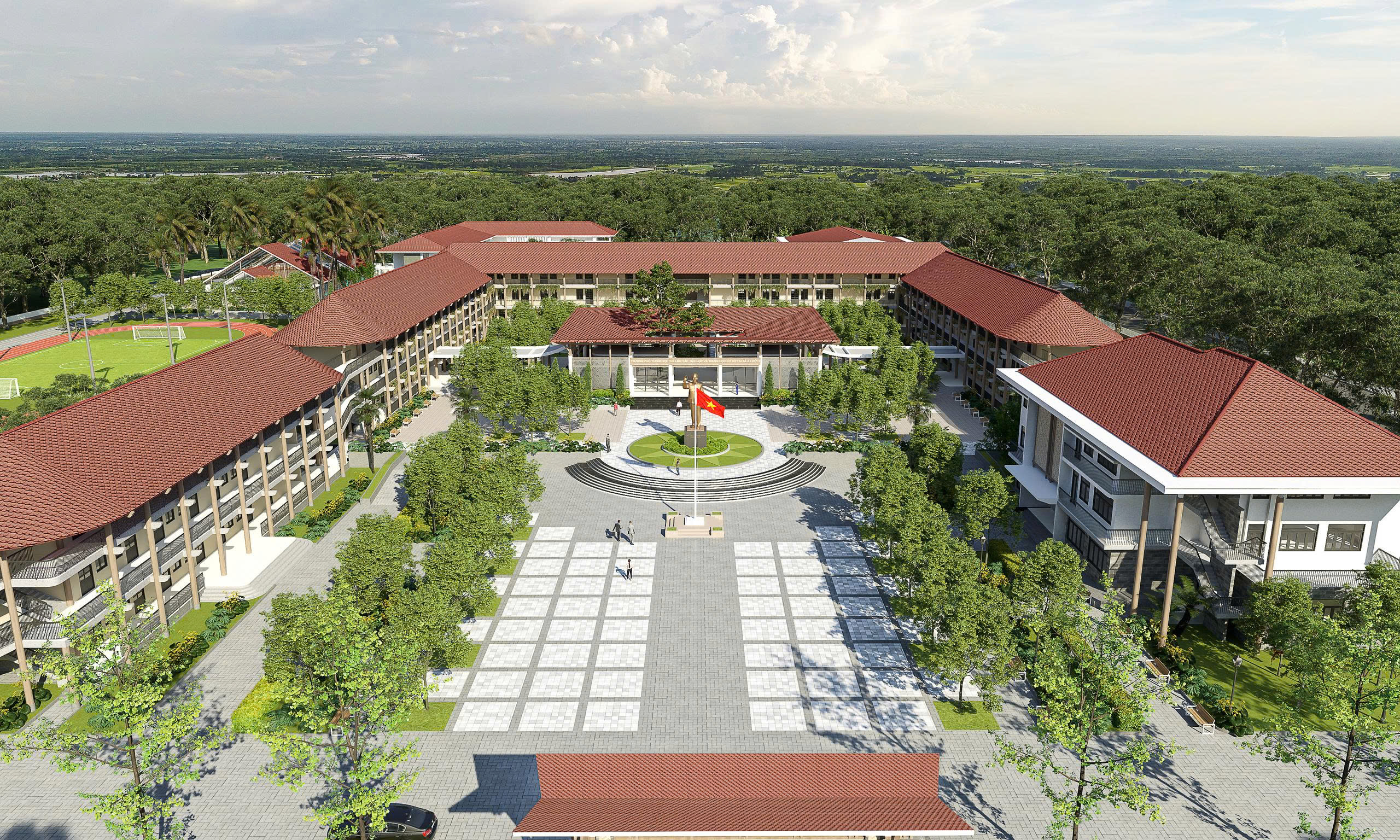 Triển khai hai dự án Trường phổ thông nội trú liên cấp tại A Lưới