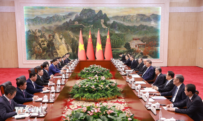 Việt Nam-Trung Quốc mạnh mẽ thúc đẩy quan hệ theo định hướng 6 hơn