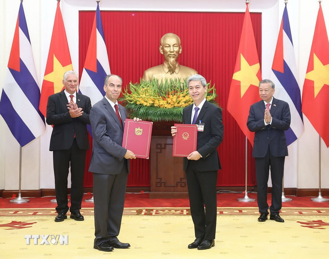 Tuyên bố chung nhân dịp Bí thư Thứ nhất, Chủ tịch nước Cuba thăm Việt Nam