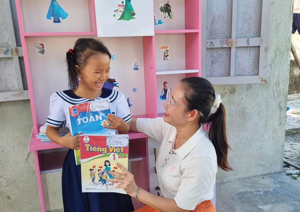 Đồng hành cùng học sinh khó khăn