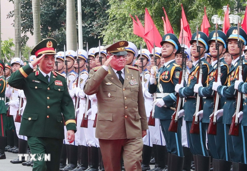 Việt Nam-Cuba ký kết kế hoạch hợp tác 3 năm trong lĩnh vực quốc phòng