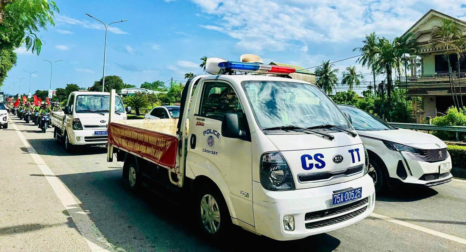 Trấn áp tội phạm, bảo vệ Đại hội Đảng các cấp