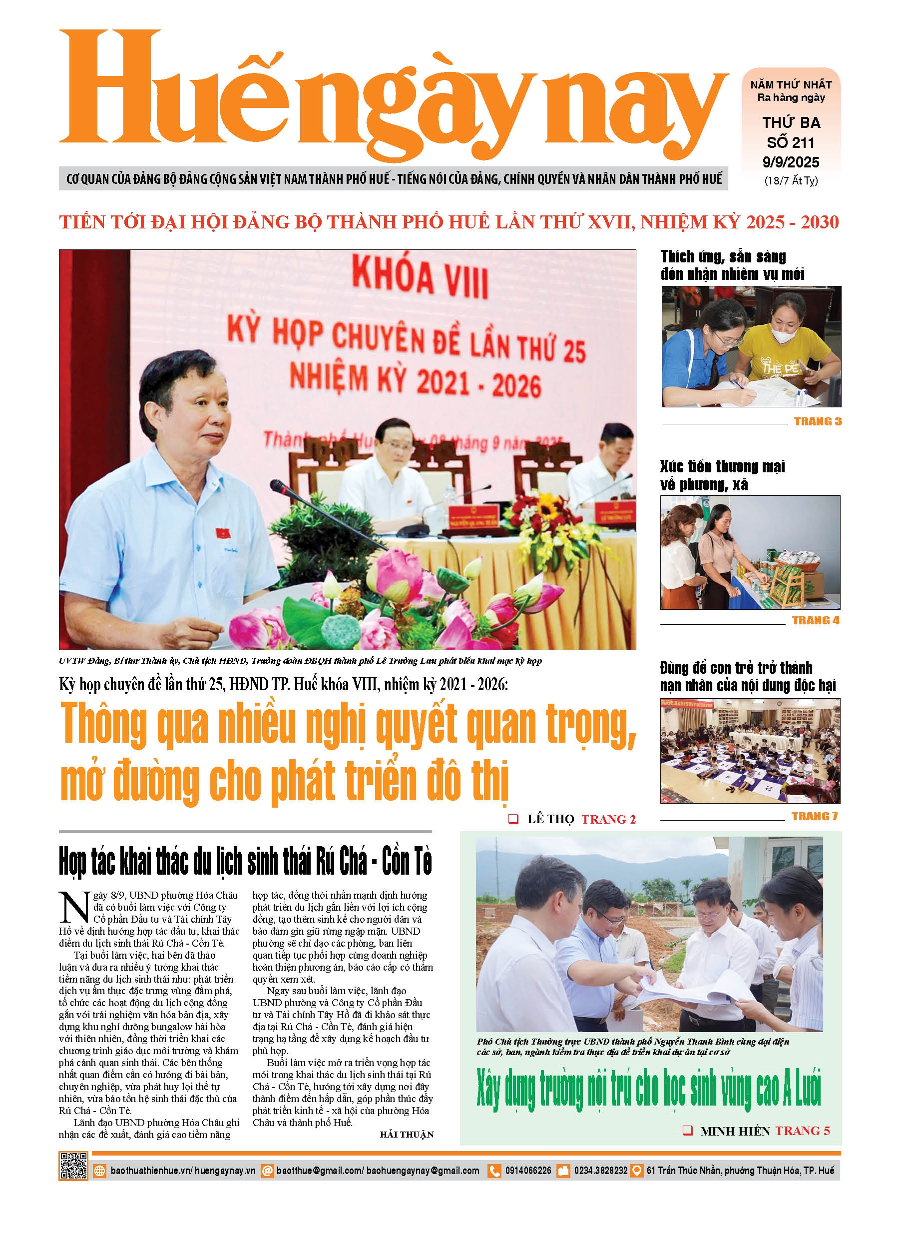 Thứ ba, 09/09/2025