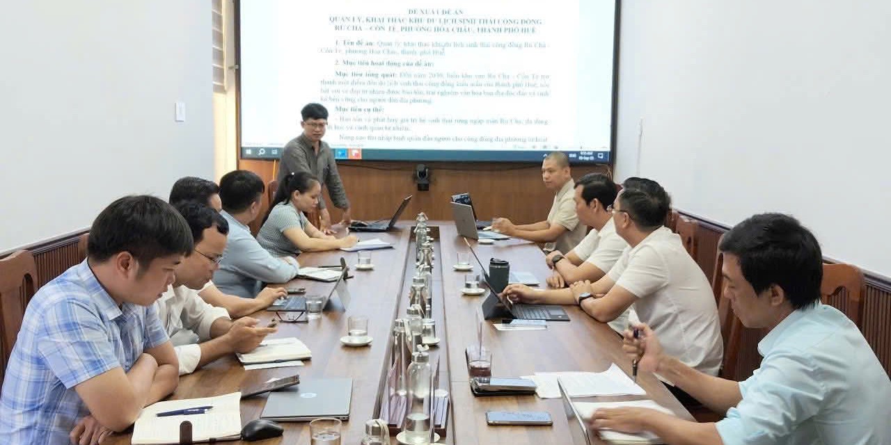 Hợp tác doanh nghiệp khai thác du lịch sinh thái Rú Chá