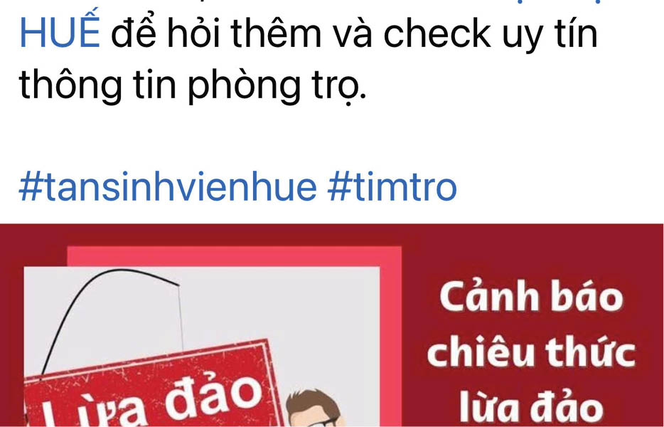 Cẩn thận các chiêu trò lừa đảo khi thuê phòng trọ