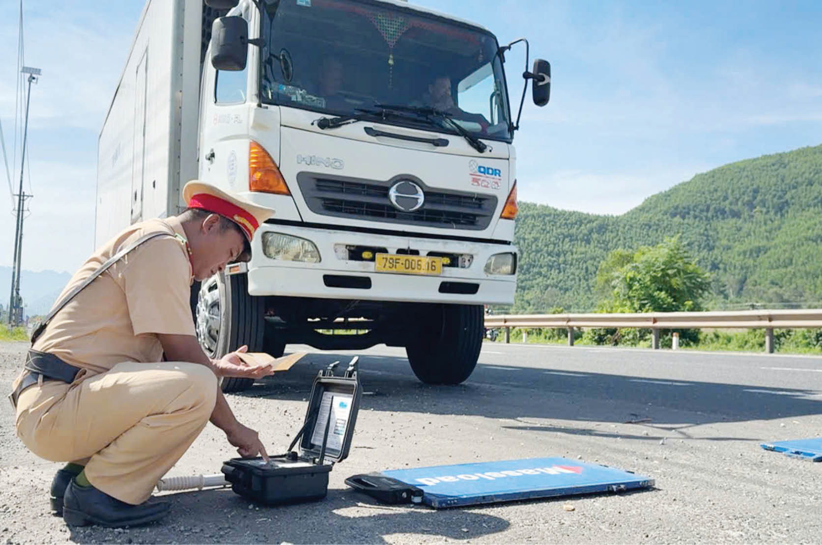 Siết chặt kiểm soát giao thông trên quốc lộ