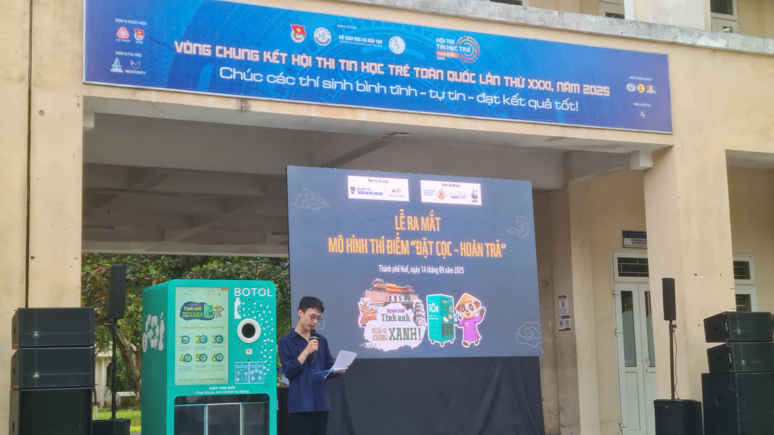 Ra mắt mô hình “Đặt cọc - Hoàn trả” giảm rác thải nhựa