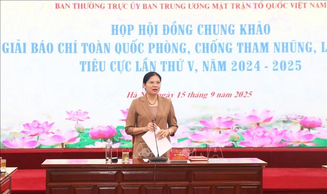 91 tác phẩm vào chung khảo Giải báo chí toàn quốc phòng, chống tham nhũng, lãng phí, tiêu cực lần thứ V