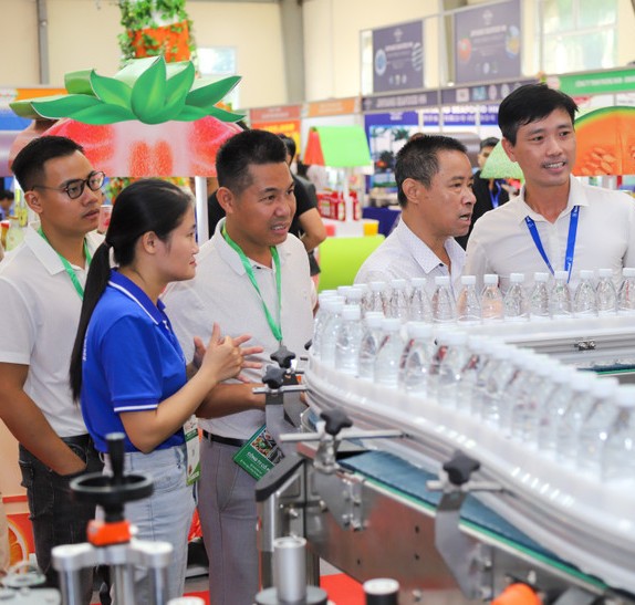 350 doanh nghiệp tham gia triển lãm về thực phẩm và đồ uống tại Hà Nội
