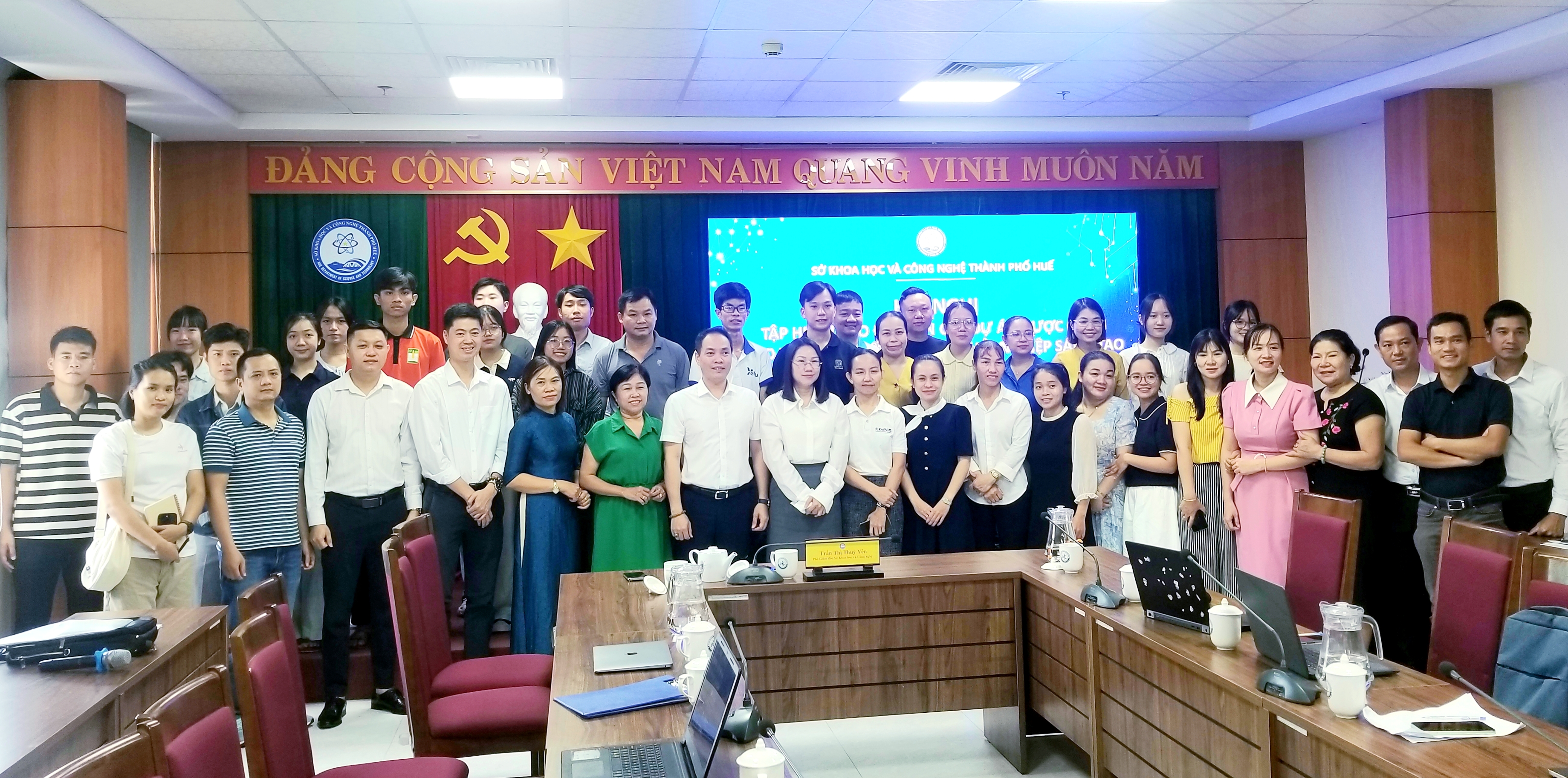 Tập huấn kỹ năng cho các dự án vào vòng bán kết Cuộc thi Khởi nghiệp sáng tạo