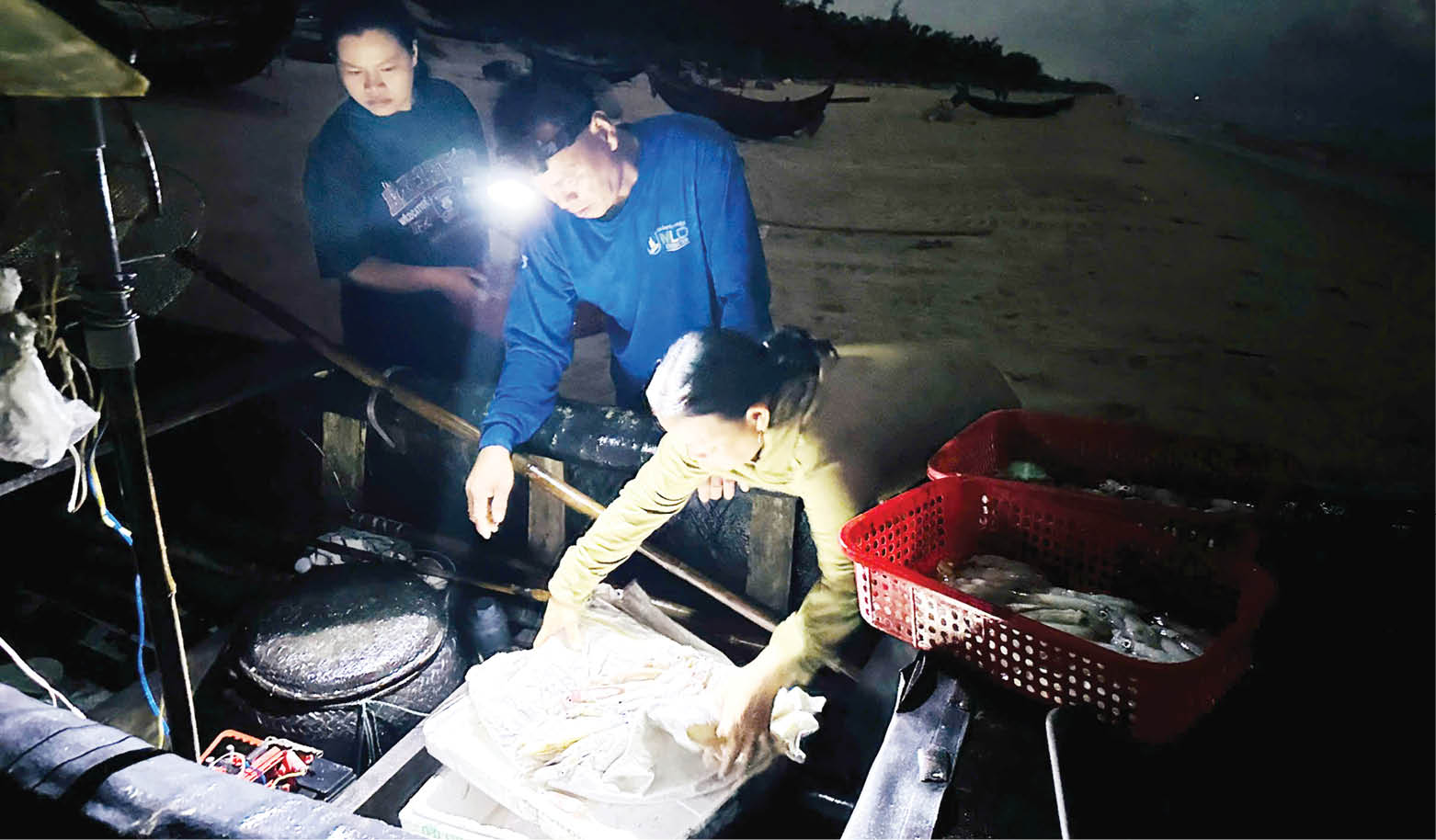 Thức cùng biển đêm