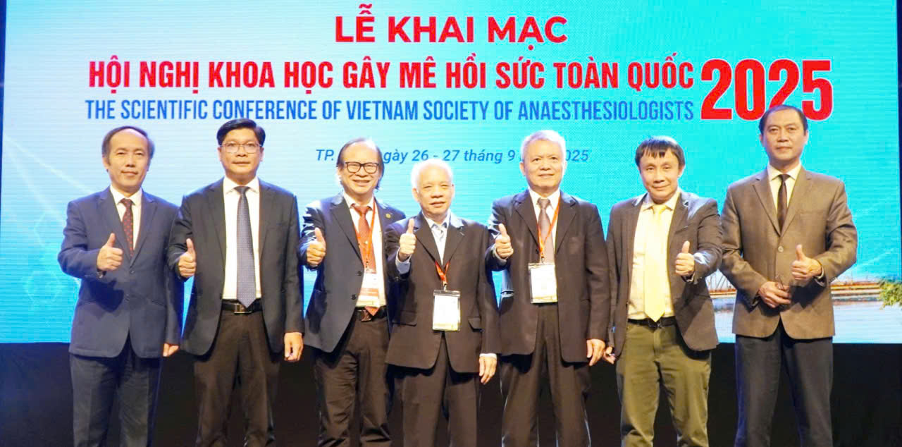Hơn 1 000 đại biểu tham dự Hội nghị Khoa học gây mê hồi sức toàn quốc 2025 tại TP Huế