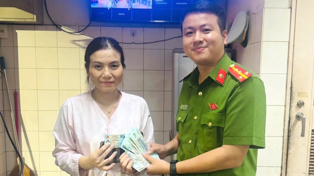 Hỗ trợ người dân tìm lại tài sản đánh rơi tại bệnh viện