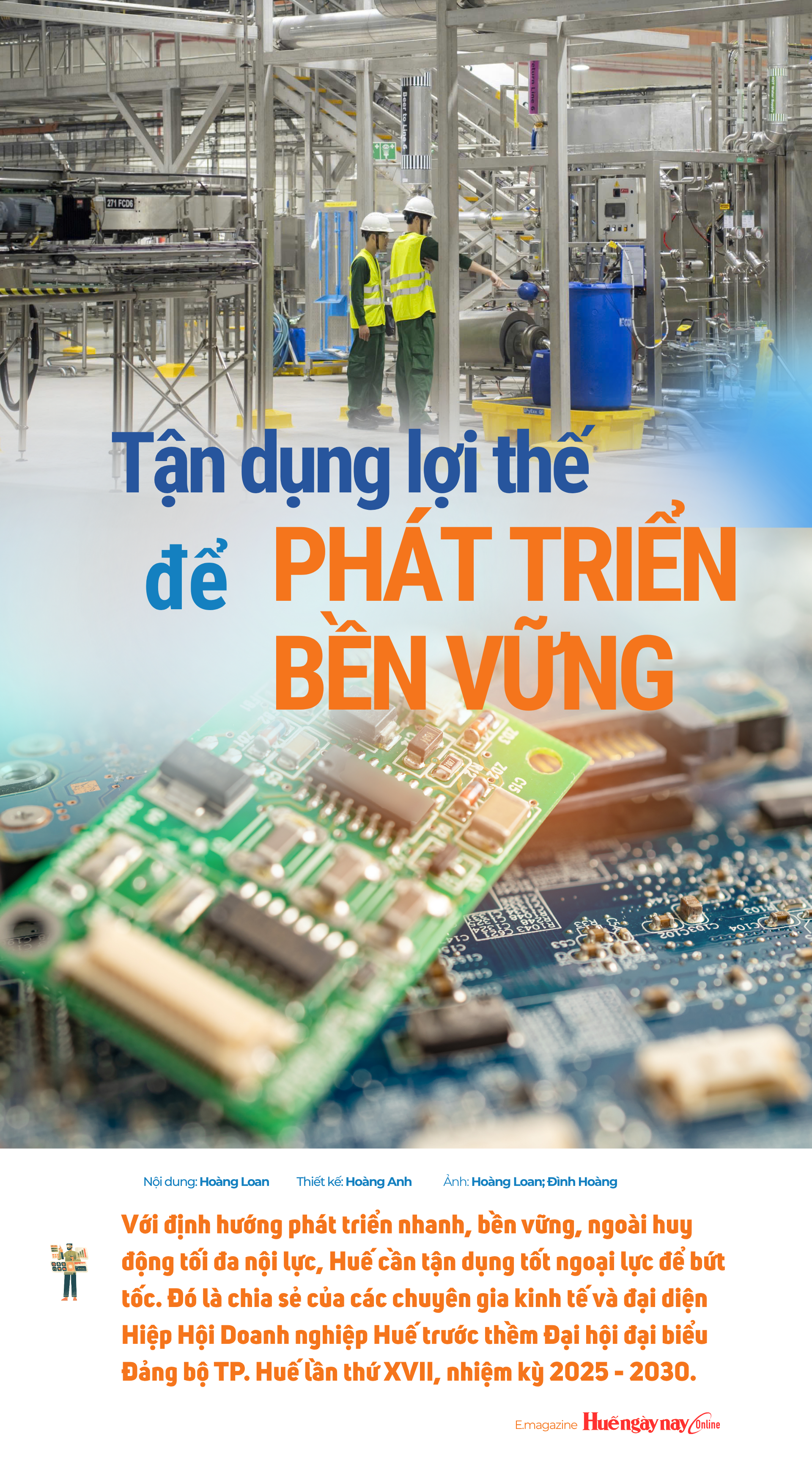 Tận dụng lợi thế để phát triển bền vững