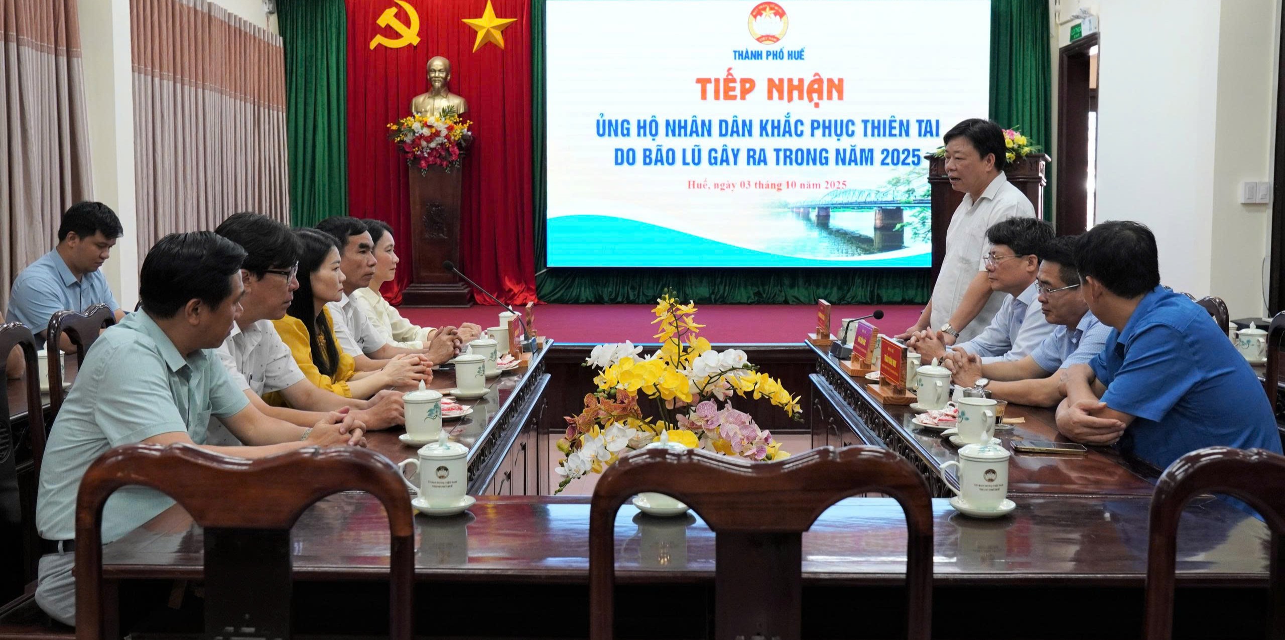 TP Hải Phòng hỗ trợ TP Huế 3 tỷ đồng khắc phục hậu quả thiên tai