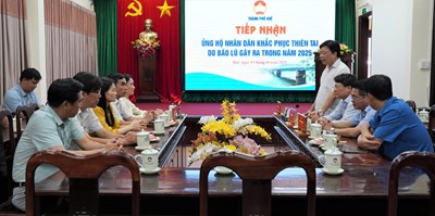 TP. Hải Phòng hỗ trợ TP. Huế 3 tỷ đồng khắc phục hậu quả thiên tai