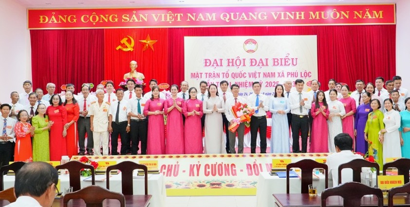 Hoàn thành Đại hội đại biểu Mặt trận Tổ quốc Việt Nam cấp cơ sở nhiệm kỳ 2025 - 2030