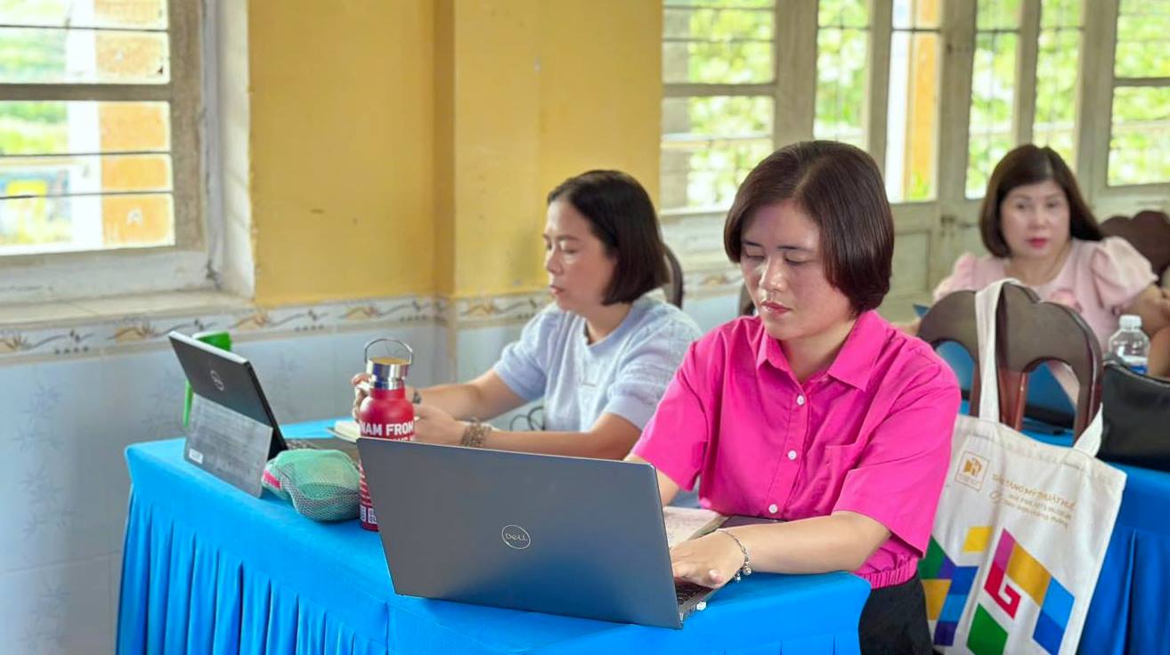 Tập huấn sử dụng tài liệu trí tuệ nhân tạo AI cho giáo viên